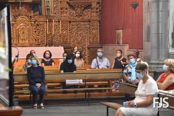 Eucaristía presidida por el obispo José Mazuelos y concierto de la Banda Municipal de Música por la festividad del Santo Cristo de Telde/Francisco Javier Santana.